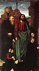Hugo van der Goes Sts. Anthony and Thomas with Tommaso Portinari painting